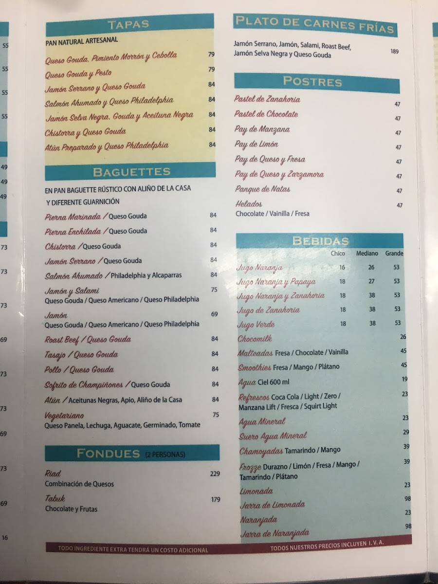 Menu Café Arabia Amapolas-3