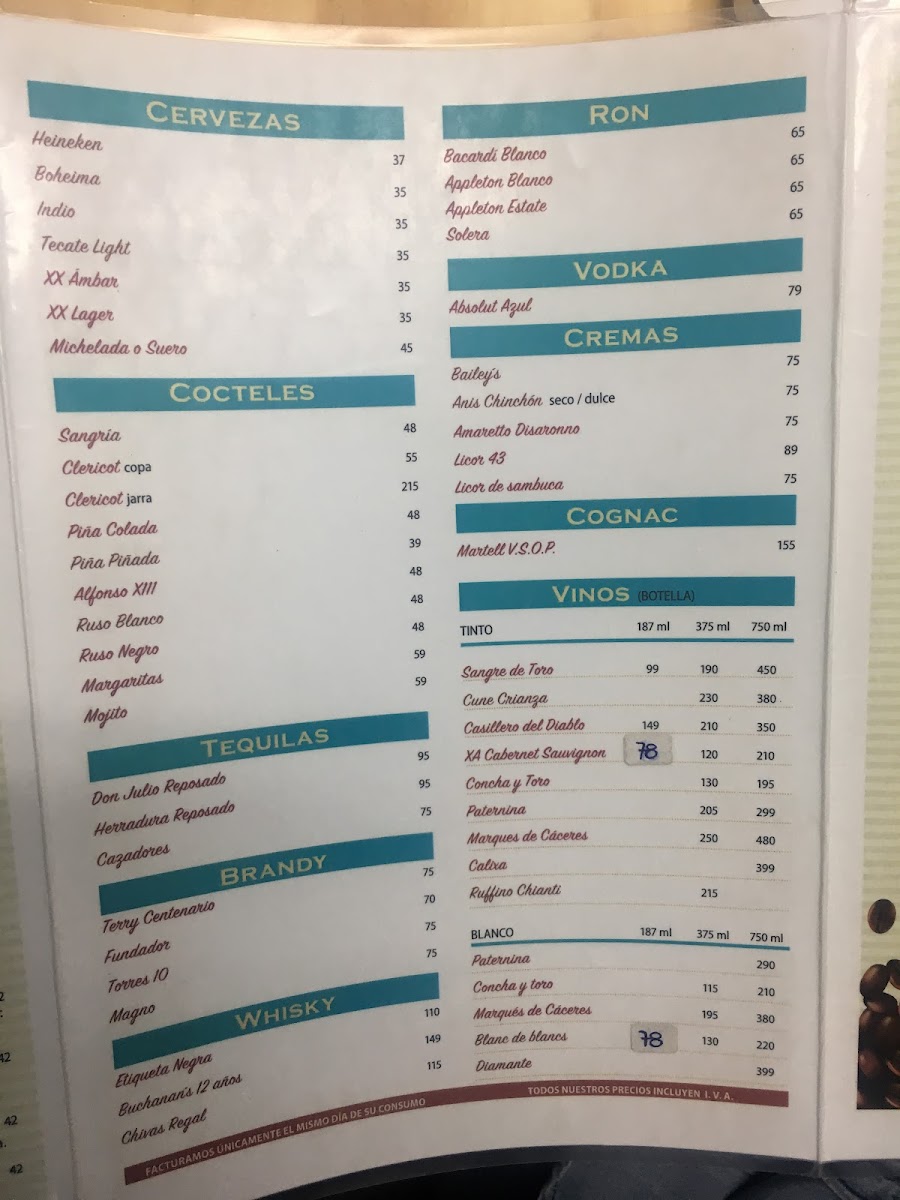 Menu Café Arabia Amapolas-4